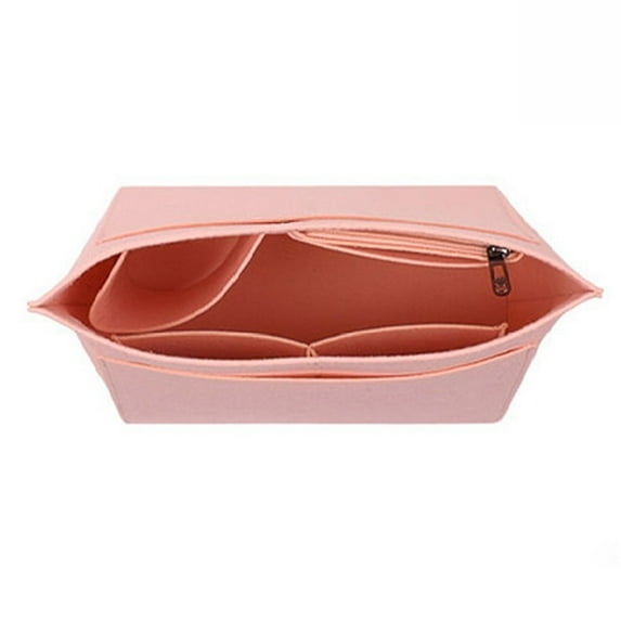 1pcs Felt Insert Bag Handbag Liner Bag Felt Cloth Makeup Bag Support Travel Portable Insert Purse Organizer