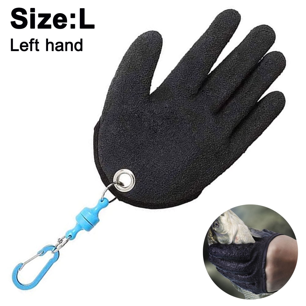 1pcs Fishing Glove with Release, Fisherman Professional Catch