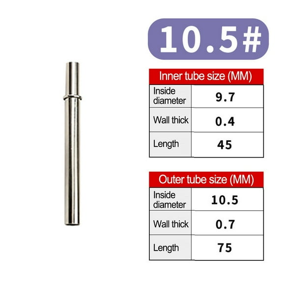1pcs Fishing Rod Connecting Tube Fishing Rod Building Repair Fishing Pole DIY