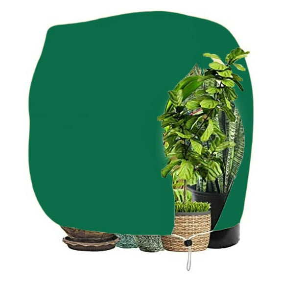 1pcs Frost Protection Bag For Plants - Reusable, Breathable & Adjustable! Winter Weather Resilience Plant Cold Proof Cover
