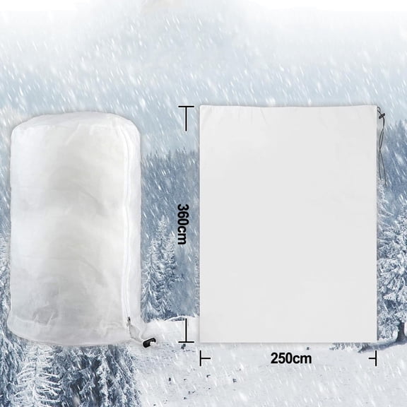 1pcs Frost Protection Bag For Plants - Reusable, Breathable & Adjustable! Winter Weather Resilience Plant Cold Proof Cover