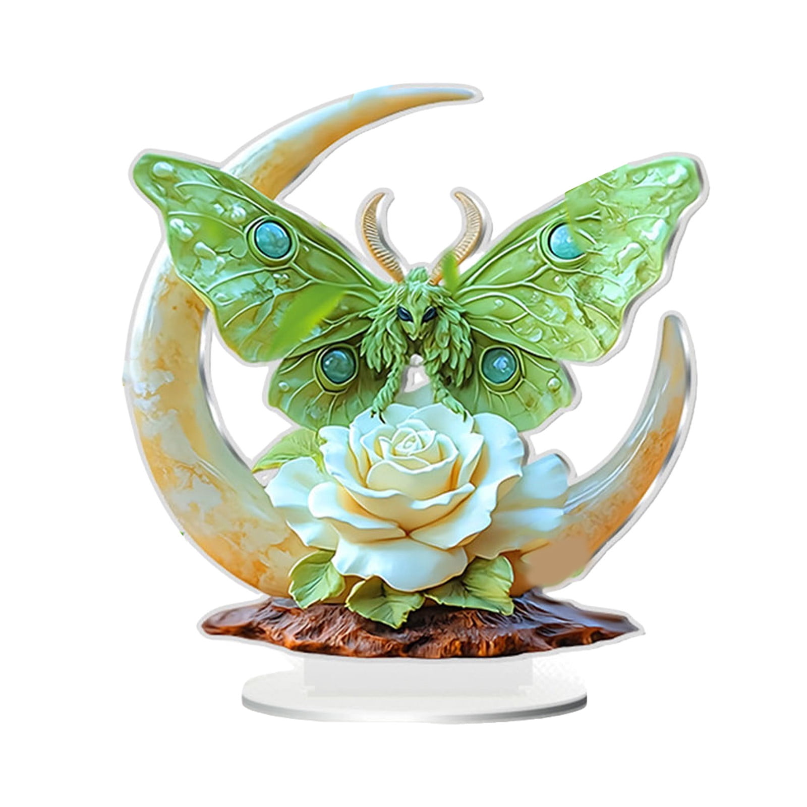 Statue Portrait Flower Garden Decoration