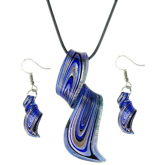 1pcs Glass Necklace Set