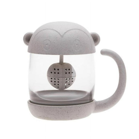 1pcs Glass Tea Mug