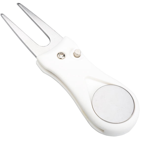 1pcs Golf Divot Repair Tool with Ball Marker Pitch Mark Fork Golf Pitchfork