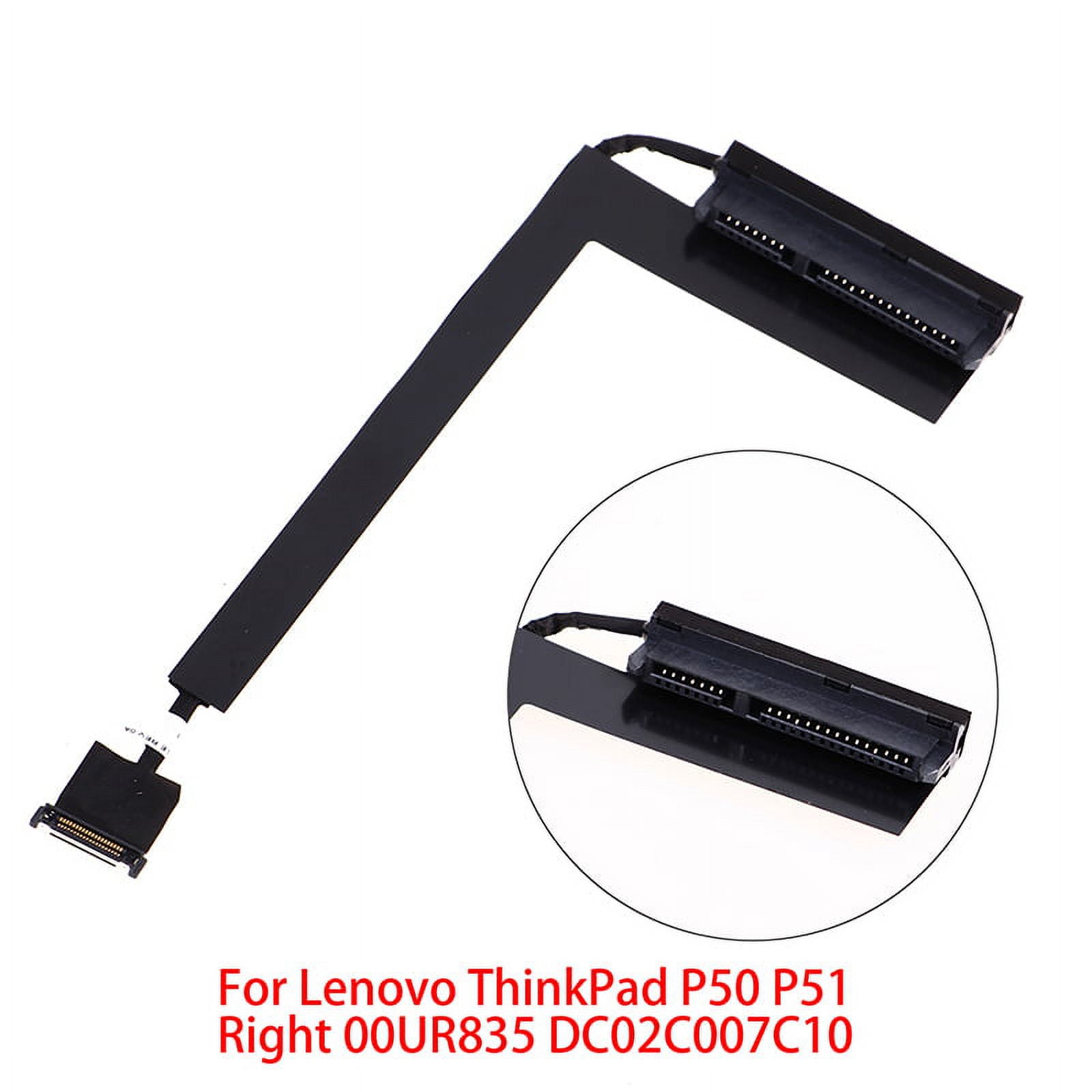 1pcs HDD Cable For ThinkPad P50 P51 Laptop SATA Hard Drive Adapter Wire Right:00UR835 DC02C007C10 HDD Cable