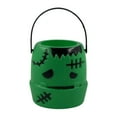 thumbnail image 1 of 1pcs Halloween Decorations Indoor Wall Decor Halloween Supplies Lanterns Barrels Nightclub Decorations Props Children's Candy Cans Portable Barrels Gifts, 1 of 6
