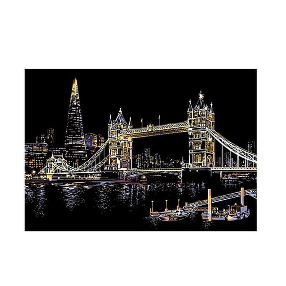 1pcs Handmade Scratching Drawing