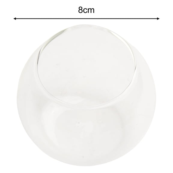 1pcs Landscape Glass Vase Succulent Plant Terrarium Container Flower Pots