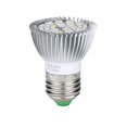 1pcs Led Plant Grow Light Bulb 28w E27 Full Spectrum Flat Spotlight