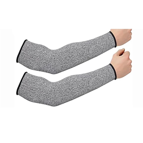 1pcs Level 5 HPPE Outdoor Work Safety Arm Guard Sleeve Anti-Cut Welding Protect Heavy Duty Gloves Resistant Fire Welders Cover