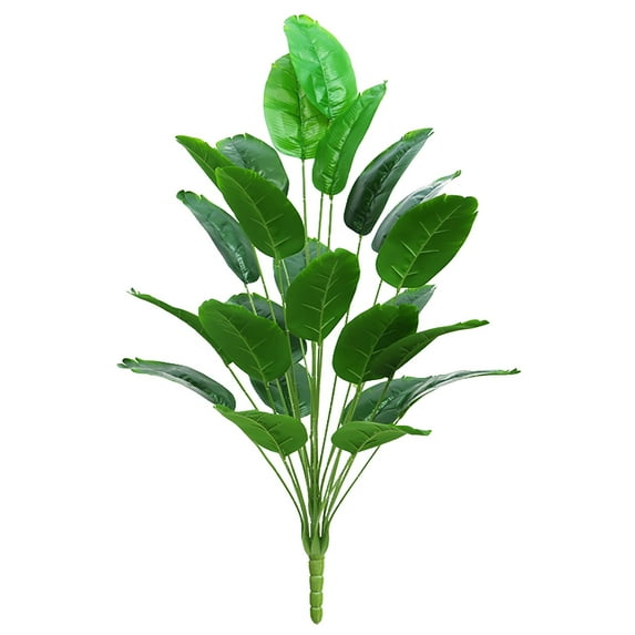 1pcs Lifelike Artificial Palm Plants with Large Green Leaves - Realistic Indoor/Outdoor Decor for Weddings, Hotels, Gardens, and Seasonal Events