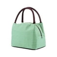 thumbnail image 1 of 1pcs Lunch Bag for Women and Men Adult Insulated Lunch Box,Small Leakproof Cooler Food Lunch Container, Reusable High Capacity Lunch Tote Bag for Work,Travel, Outdoor,9.06x6.3x7.48 inch(D3-Green), 1 of 3