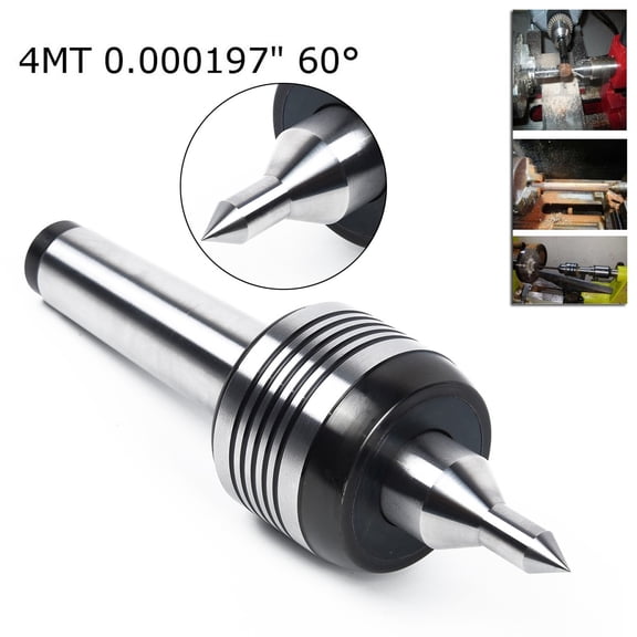 1pcs MT4 4MT Precision Live Center Centre Morse Taper Bearing Lathe Turning Revolving Power Tools Accessories Durability