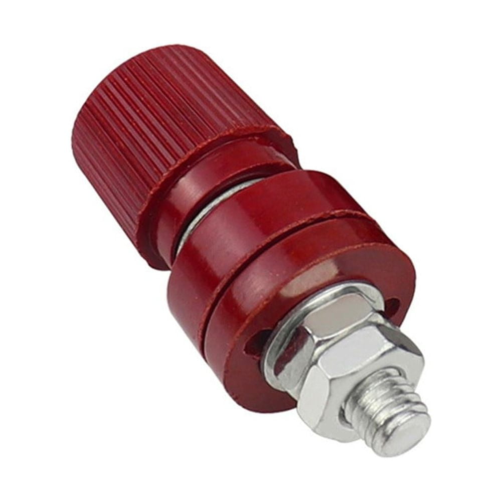 1pcs Male Screw Type Audio Binding Post Insulated Terminal Power 6MM ...