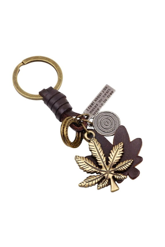1pcs Maple Leaf Keychain