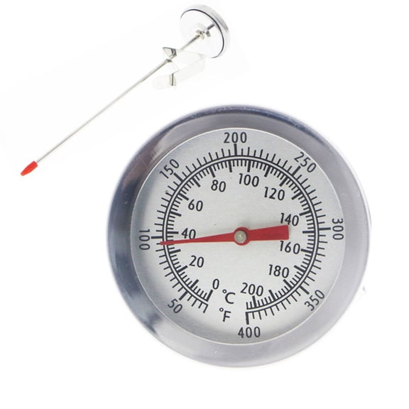 1pcs Meat Poultry Food Thermometer BBQ Oven Temperature Cooking Probe Stainless Steel Kitchen Dining Bar