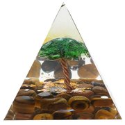 1pcs Meditation Crystal Pyramid