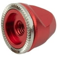 thumbnail image 1 of 1pcs Mountain Bicycle Aluminum Alloy Hub Nut Anti-Slip M5 Wheel Nuts Quick Release Axle Bolt Excluding Thru Axle Multicolor Tool Red, 1 of 9