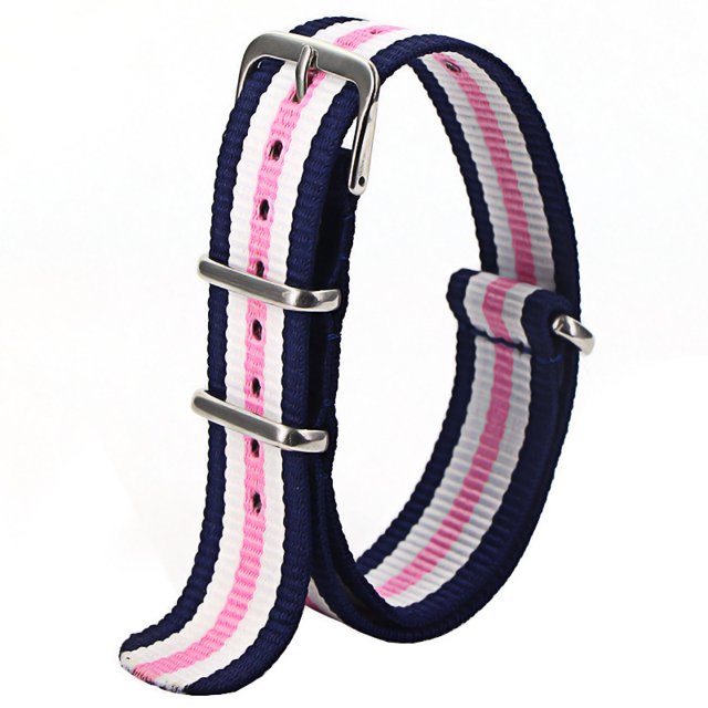 1pcs Nato Strap 18mm 20mm 22mm Nylon Watch Band Waterproof Watch Strap