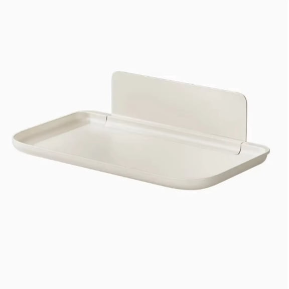 1pcs No-Drill Wall-Mounted Collapsible Shelf, Foldable Storage Rack for Bathroom