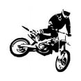 thumbnail image 1 of 1pcs Off-road Motorcycle Racer Sticker, 1 of 3