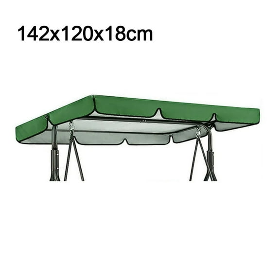 1pcs Outdoor Swing Chair Awning Outdoor Balcony Swing Chair Hammock= Canopy Roof Cover Courtyard Waterproof Swing Sunshade