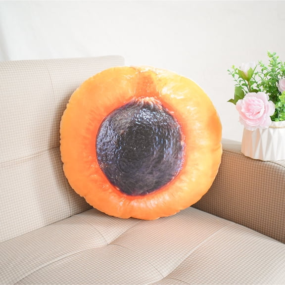 1pcs Peach Pillow Plush Stuffed Cute Toy Pillow, Room DecorChristmas Birthday Gifts Stuffed Decor17.7 inch