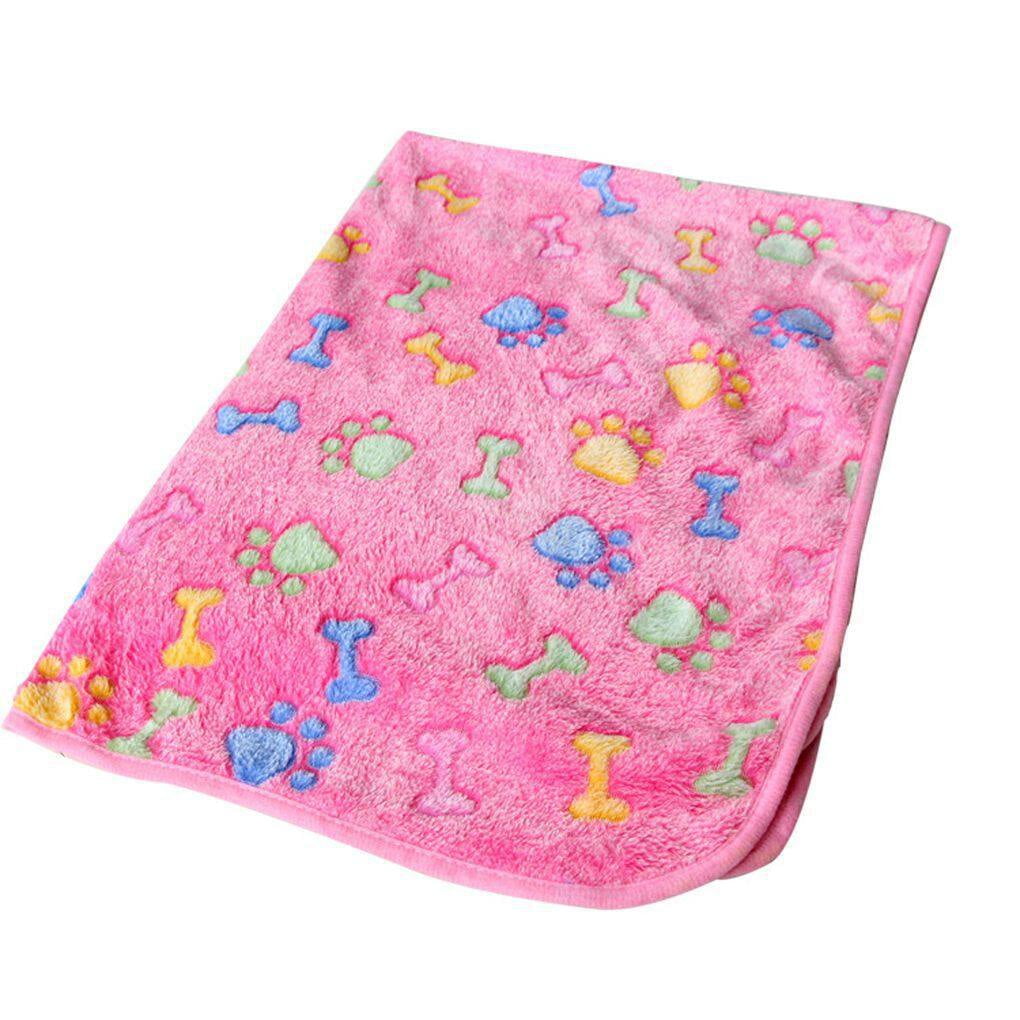 1pcs Pet Dog Cat Rest Blanket Mat Puppy Fleece Soft Warm Sleep Bed Cushion New