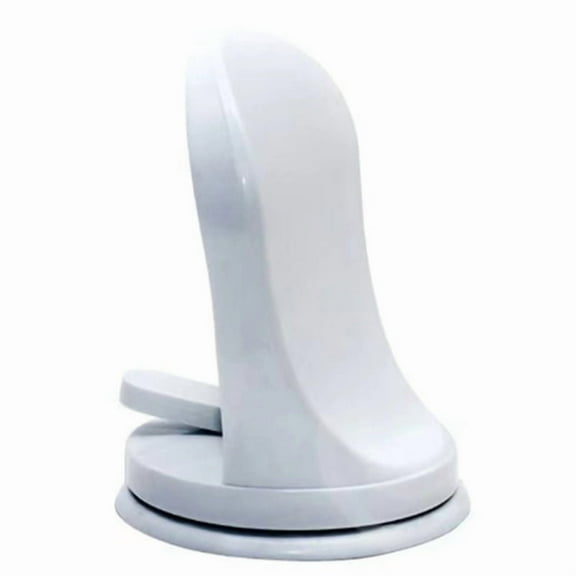 1pcs Plastic Bathroom Step Stool with Suction Cups - Non-Slip Shower Foot Pedal Bathtub Stool for Home Bath Safety