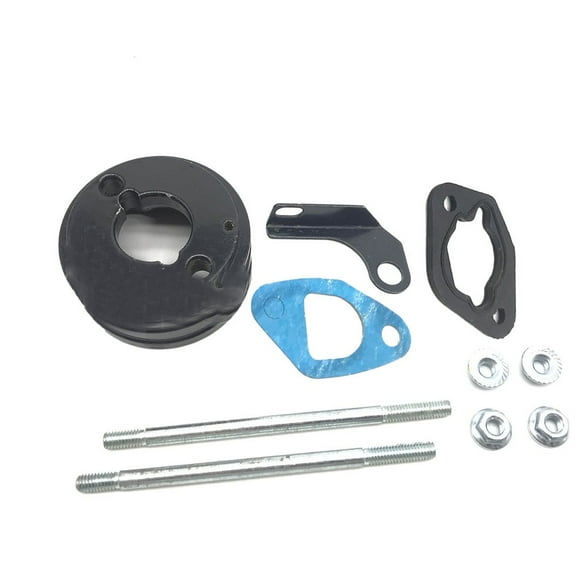 1pcs Plastic Metal Air Filter Adapter Interface Kit For 6.5hp For Honda Gx200 For Gx160 Mini Bike Tool Parts