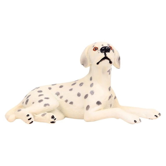 1pcs Plastic Spotty Dog Figurine