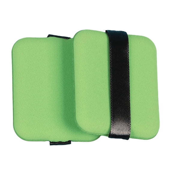 1pcs Powder Puff(Green Rectangle),Face Soft Dual Sided Cushion Puff Cosmetic Puff Sponge Powder Wet Dry Makeup Tool