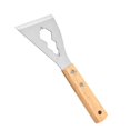 thumbnail image 1 of 1pcs Putty Scraper with Wooden Handle, Multi-purpose Steel Wall Scraper for Caulking, Sealant, Paint Removing, Home Renovation, 1 of 9