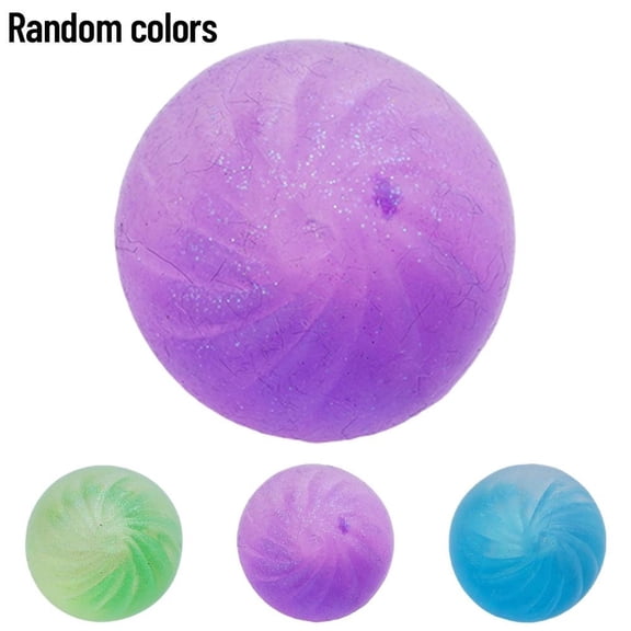 1pcs Random Blind Boxes Colored Crystal Steamed Bun Fidget Toy, Soft Stress Relief Fidget Ball – Portable Hand Pinch Stress Reliever, for Anxiety Relief & Focus Enhancement
