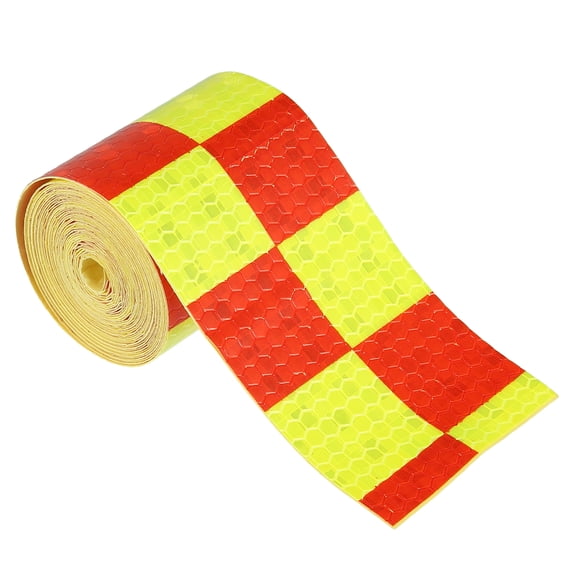 1pcs Red Green Reflective Safety Tape Adhesive Signs for Trailer Cars Auto Trucks Trailer