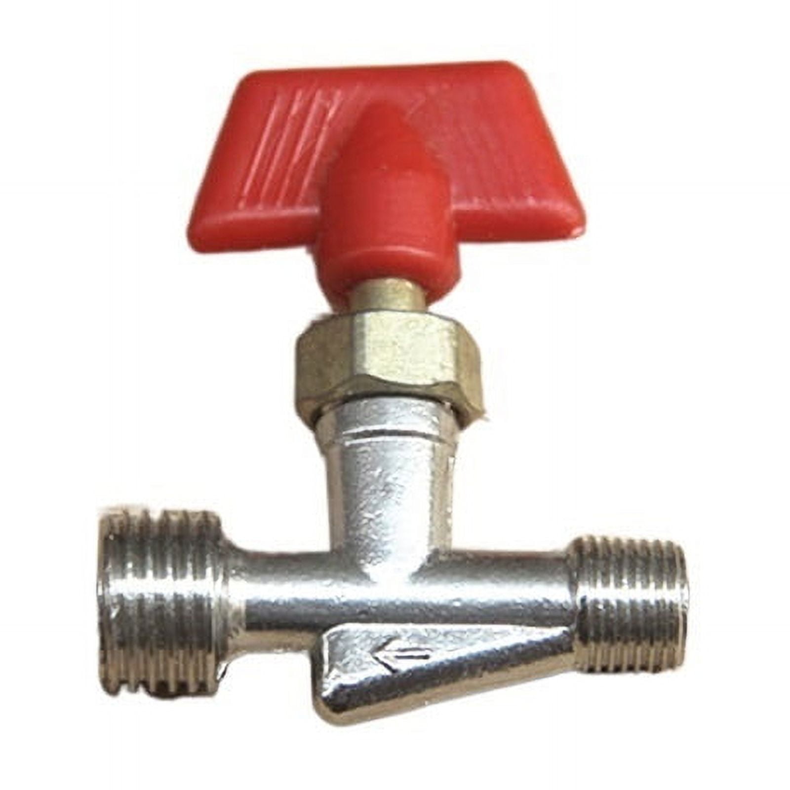 1pcs Red Handle Double Outer Wire Air Pump Switch Gate Valve Air ...