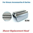 thumbnail image 1 of 1pcs Replacement Parts Foil Head For Braun Shaver Razor For 83M Series 8, 1 of 6