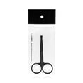 thumbnail image 1 of 1pcs Round Headpiece Nose Hair Scissors Beard Eyebrow Eyelashes Trimmer Stainless Steel Scissors, 1 of 6