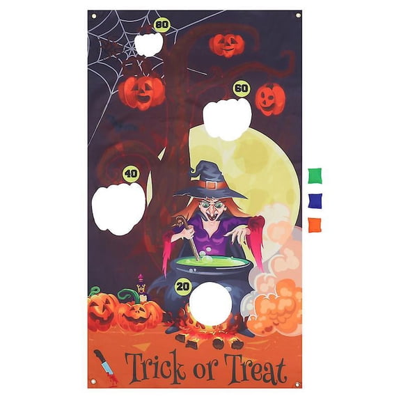 1pcs Sandbag Tossing Game Banner