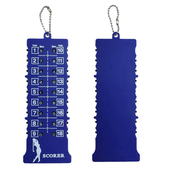 1pcs Score Counter,Stroke Counter Score Card Counter 18 Hole Scoreboard Training Practice Competition Accessory