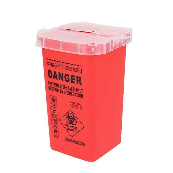 1pcs Sharps Disposal Container