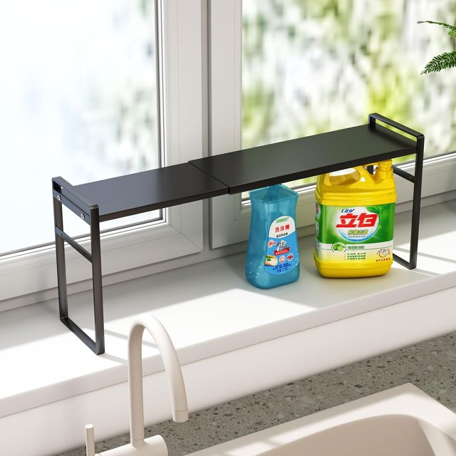 1pcs Small Narrow Tall Shelf for Windowsill Kitchen Organizer Window