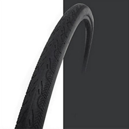 1pcs Solid 700x23C Bicycle Tire Road Fixed Gear Urban Bike Tubeless Vacuum Tyre Tube Cycling Practical Replacement Accessories Black