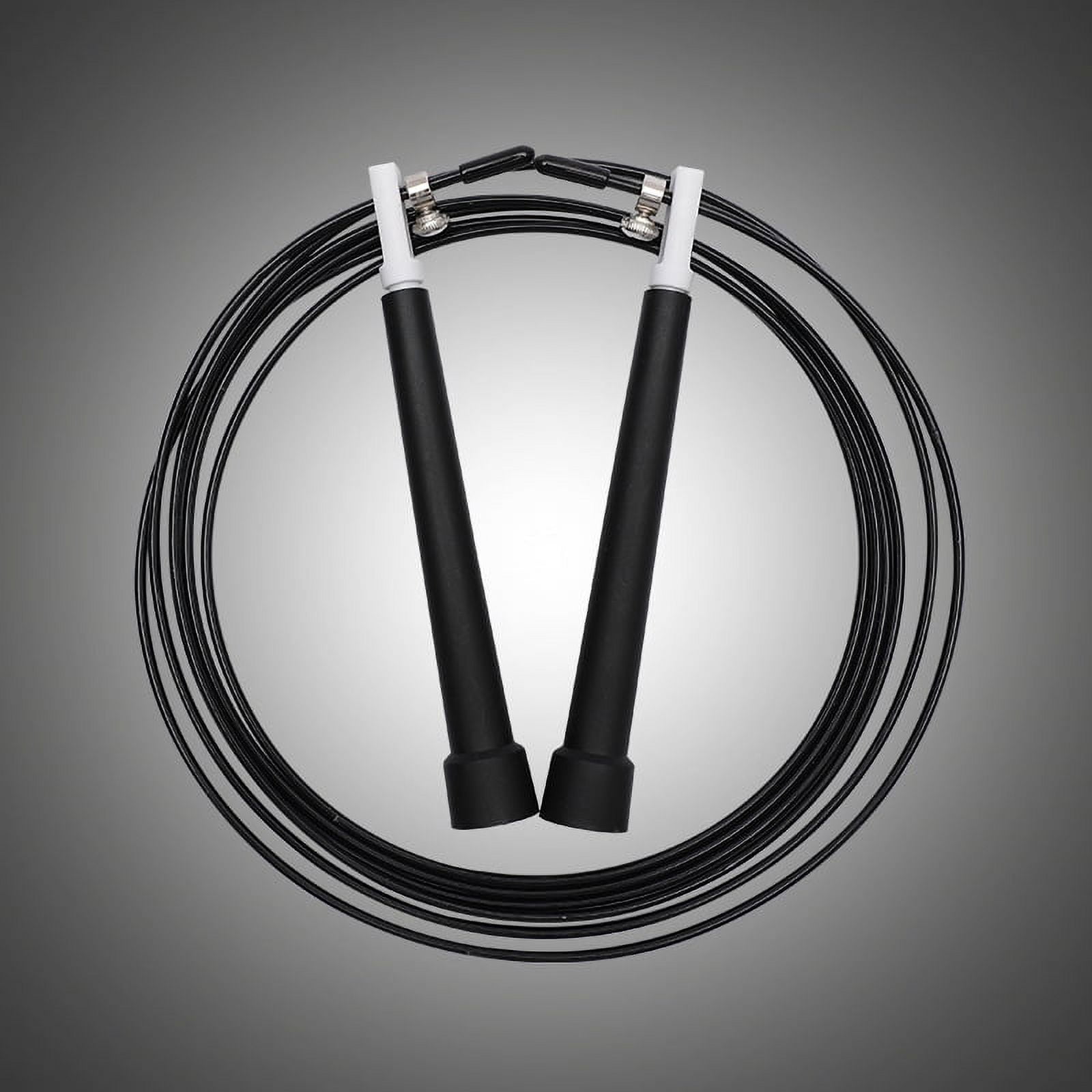 1pcs Speed Jumping Rope Steel Wire Durable Fast Jump Rope Cable Sport Exercise Workout Equipments Home Gym