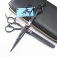 thumbnail image 1 of 1pcs Teeth clipper  Professional Japan 440c Left Hand 7 Inch Cut Hair Scissors Cutting Barber Haircut Thinning Shears Hairdressing Scissors with Bag, 1 of 5