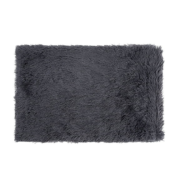 1pcs Throw Blanket for Dogs & Indoor Cats, Washable - Shaggy Plush Calming Long Faux Fur & Velvet Dog Blanke 55*40CM