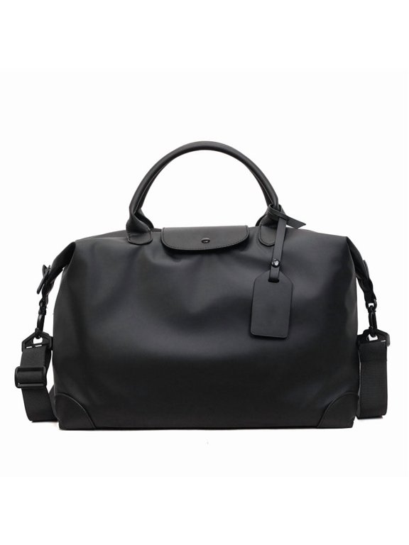 1pcs Travel Bag, Waterproof Tote Bags for Women Men, Hospital Bag for Labor and Delivery, Overnight Bag ,40*16*26cm,Black