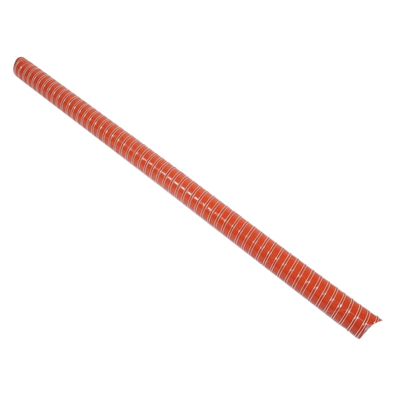 1pcs Universal Silicone Heat Resistant Exhaust Pipe Flexible Intake Hose Inner Diameter 51mm Length 1m Red