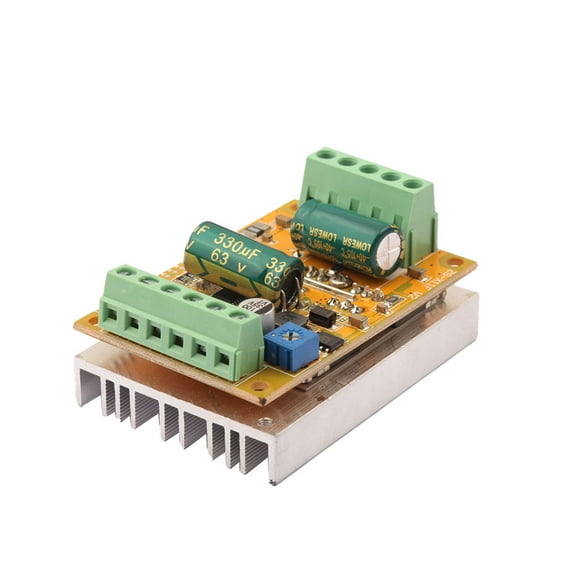 1pcs Upgrade BLDC 6.5-50V 380W Three-Phase DC brushless Motor Controller Brushless Motor ESC Driver Board PLC